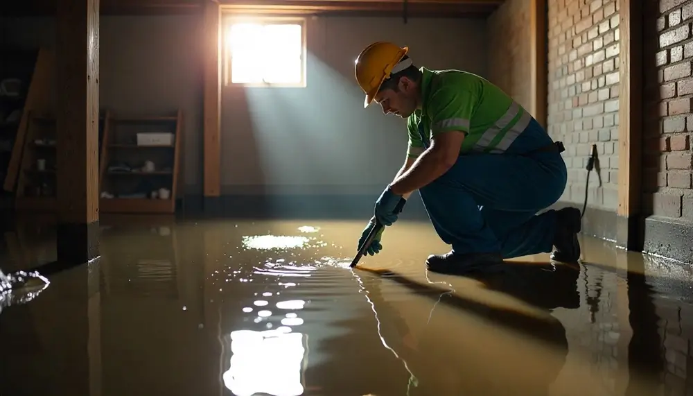 Professional water damage restoration services in Colfax, IN